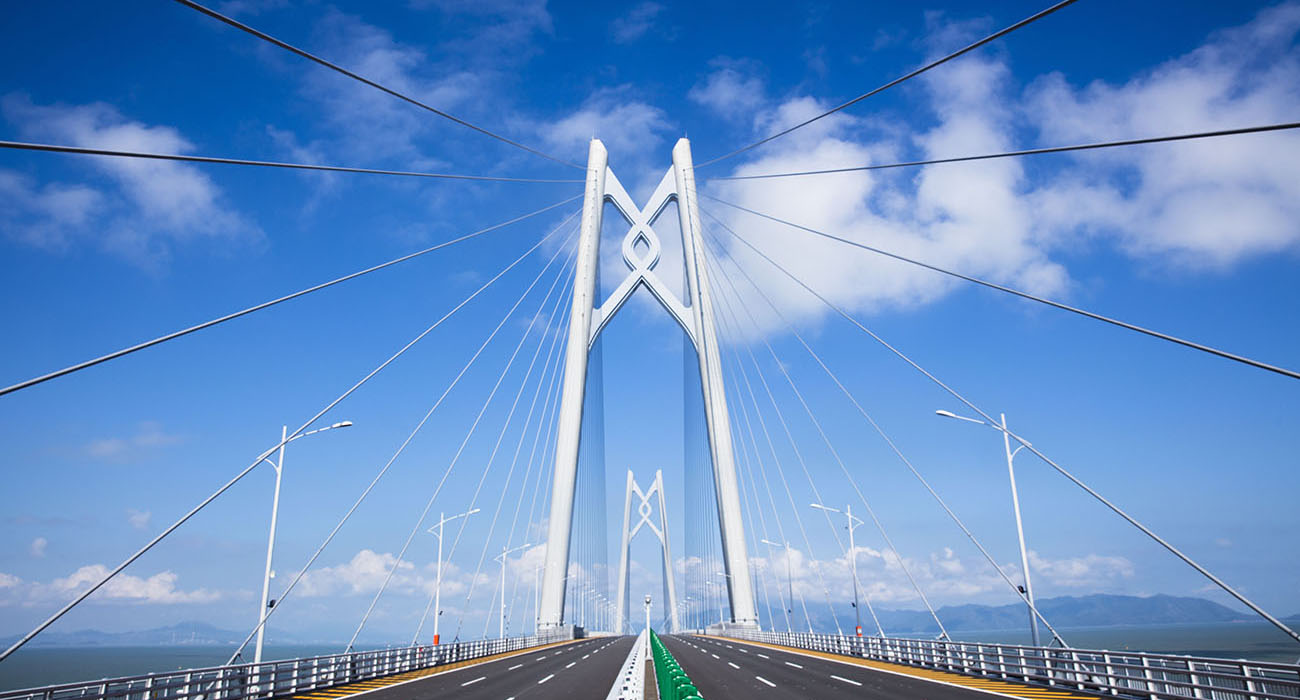 Qingzhou Channel Bridge of the Hong Kong-Zhuhai-Macao Bridge