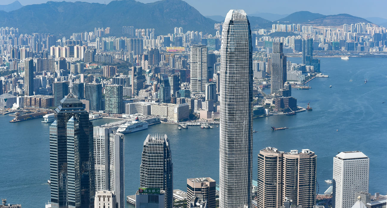 View from Victoria Peak.